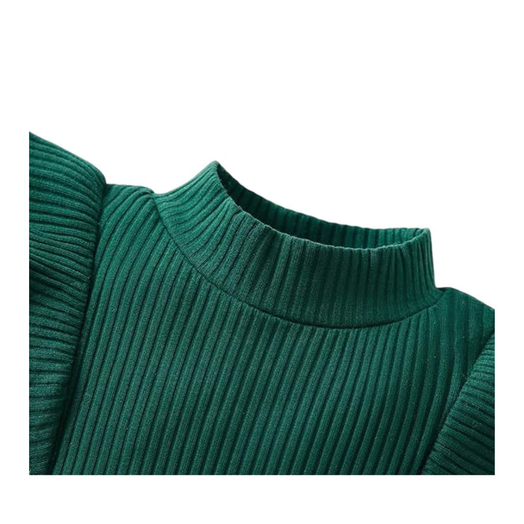 kinare Girls Long Sleeve Fall Skirt Set